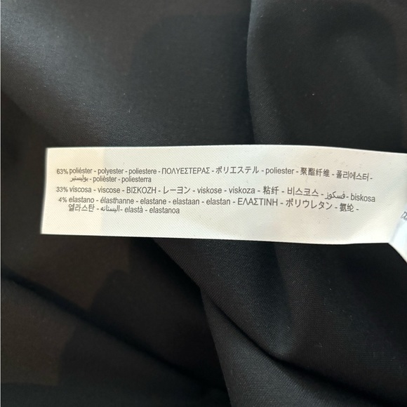 NEW ….Zara black midi dress NWT - Picture 15 of 16